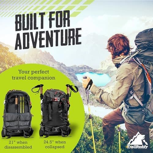 TrailBuddy 7075 Aluminum Trekking Poles