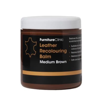 Furniture Clinic Leather Recolouring Balm (Medium Brown)