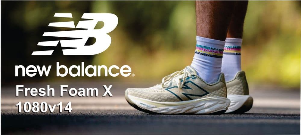 New Balance Fresh Foam X 1080v14 running shoe on foot