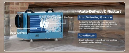 AlorAir Sentinel HD55 Crawl Space Dehumidifier Review 2026